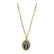 Collana girocollo Amen in ottone dorato Madonna di Medjugorje Amen s1