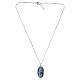 Collana girocollo Amen medaglia Madonna di Lourdes in ottone rodiato  s4