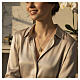 Saint Benedict necklace 925 silver gold-plated Benedictus square pendant s2