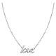 Amen 'Love' necklace in 925 silver s1