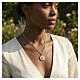 Amen Sacred Heart necklace, 925 silver with gold finish s2