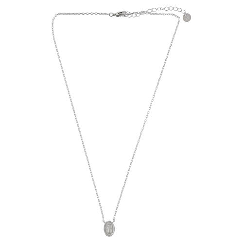 Collana in ottone rodiato Amen medaglia miracolosa 4