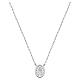 Collana in ottone rodiato Amen medaglia miracolosa s3