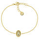 Feingliedriges Armband von AMEN aus 18-Karat-vergoldetem Messing s1