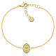 Feingliedriges Armband von AMEN aus 18-Karat-vergoldetem Messing s3