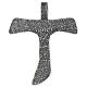 Pendentif argent 925 croix Tau s2