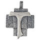 Tau-Anhänger aus 925er Silber mit brünierter Oberfläche s1