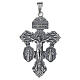 Forgiveness Cross Pendant 925 silver, 5x3 cm ENGLISH s1