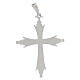 Crucifix pendant in 925 silver, Gothic style s2