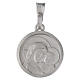 Medalha 14 mm em prata 925 Papa Leão XIV s2