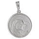 Medalla 18 mm de plata 925 Papa León XIV s2