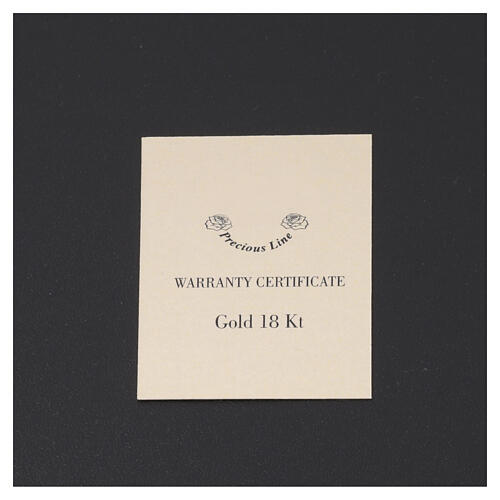 Cruz São Bento ouro branco 18K 2,8x1,5 cm 3,10 g 8