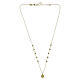Valenti necklace Guardian Angel in gold-plated 925 silver with diamond-cut beads, 16 in s3