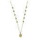 Valenti Guardian Angel Necklace in Gold-Plated 925 Silver with Beads, 40 cm s1