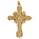 Croce pettorale episcopale 10x6 cm Sacro Cuore Raggi di Luce s1