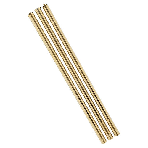 Pastorale mod. Tralcio placcato oro 18kt con cristalli Pical Arte 2