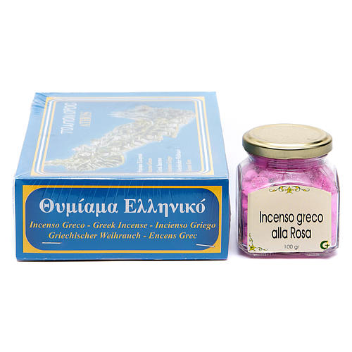 Rose scented Greek incense 2