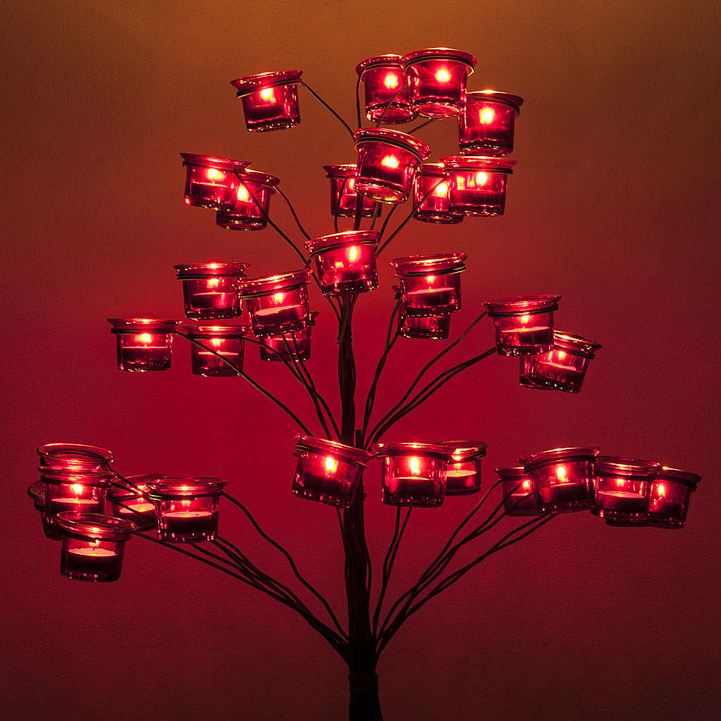 Tree tealight holder online sales on HOLYART.co.uk