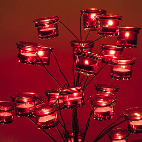 Candélabre porte-lampe en arbre s5