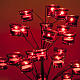 Candelabro velas luminárias árvore s5