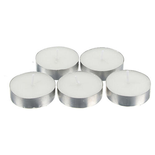 Choose from 4 Colors! 10 Pack Colored Tealights Tea Light Candles 