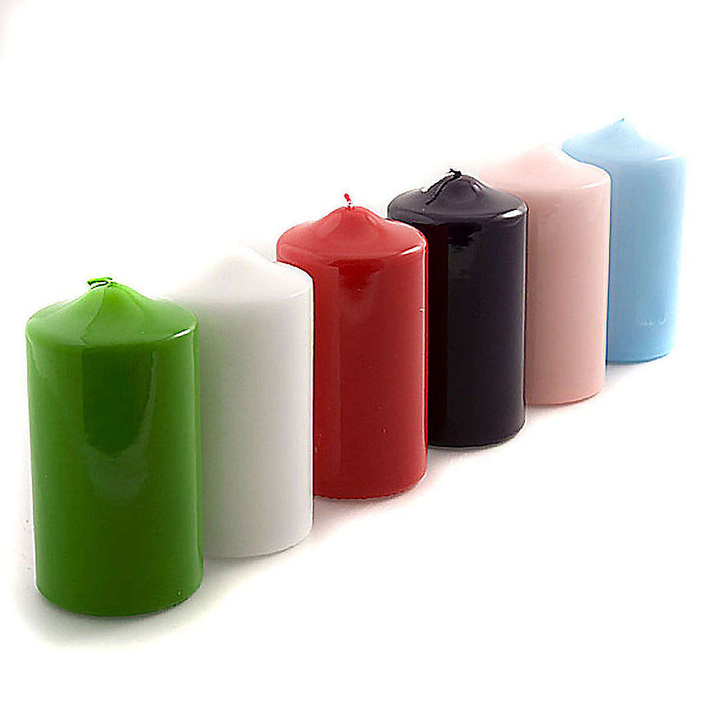Price's London – 6 Candele Altare Avorio 15x8 Cm – Cera – Non Profumate – Per Uso Religioso