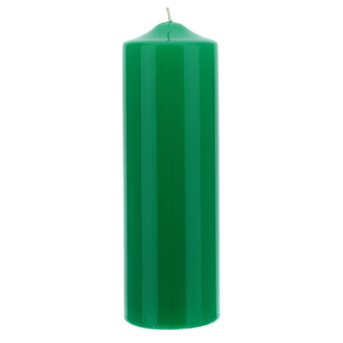 Kunstindustrien Candele Per Altare In Cera, 4 Pezzi 7x12 Cm - Fatte A Mano In Danimarca, Certificazione RSPO, 70 Ore Di Combustione - Perfette Per Hygge E Atmosfera Calda