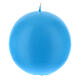 Vela esfera opaca diâm. 10 cm s7