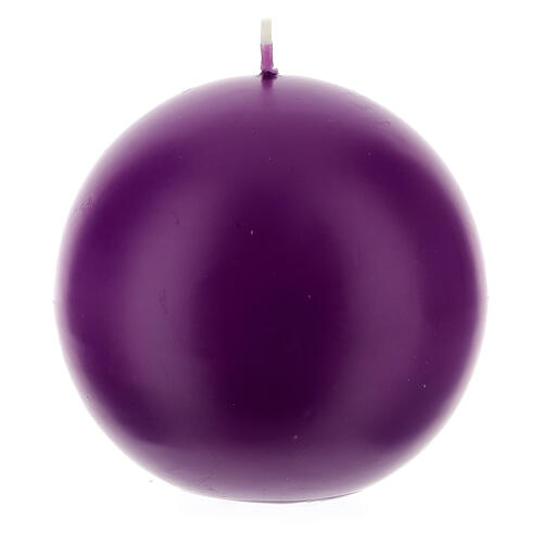 Ball Candle diameter 10 cm 5