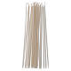 White Tape Candles Non-drippings - 100 pack s1