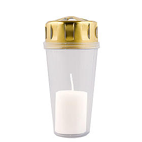Lampe votive, lumière protégée