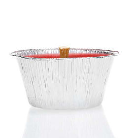 Kerzen: Außenkerze Durchm. 8 rot