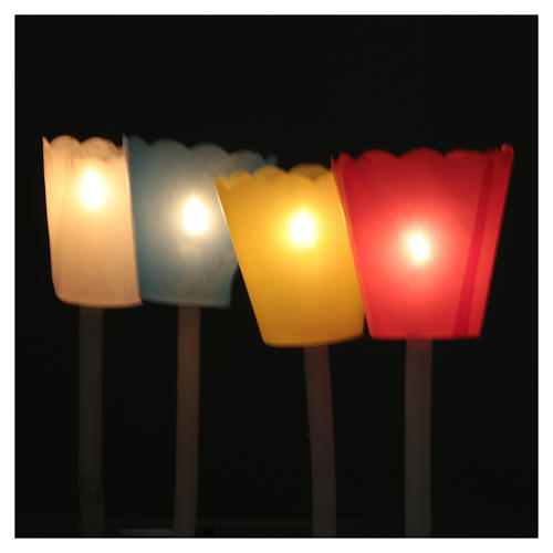 Windschutzbecher aus Papier (100 Stück), für Kerzen bis 25 mm Ø 4
