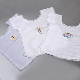 Petites aubes et cierges pour baptême: Brassière baptême Petites aubes et cierges pour baptême: Brassière baptême