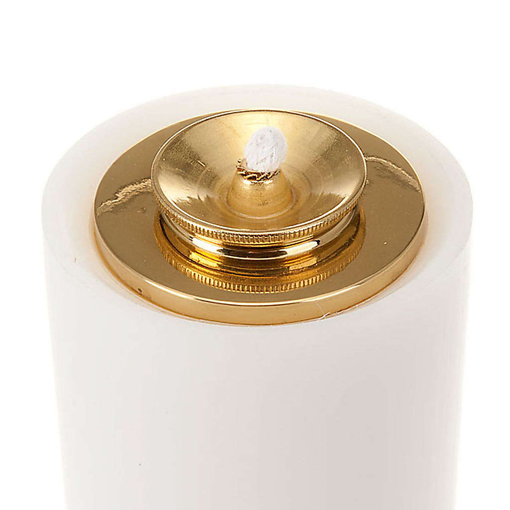 Liquid Wax Candle with Tempered Glass Cartridge in PVC online sales