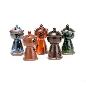 Incensarios: Pebetero etíope coloreado