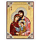 Icona Sacra Famiglia decori e strass s1