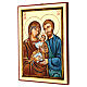 Ikone Heilige Familie in Relief mit Rand s3