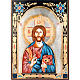 El Cristo Pantocrático decoraciones coloreadas