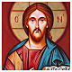 Icona Cristo Pantocratico greca dorata s2