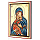 Ícone Virgem de Vladimir estilo bizantino s3