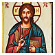 Ikona Chrystus Pantokrator dekorowana s2