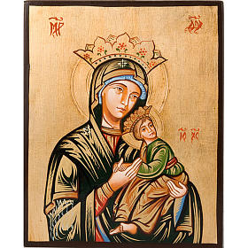 Ícone Virgem da Paixão coroada