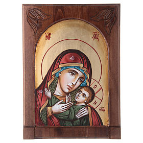 Ícones Pintados Roménia: Ícone Mãe de Deus da Ternura de Kasperov Ícones Pintados Roménia: Ícone Mãe de Deus da Ternura de Kasperov