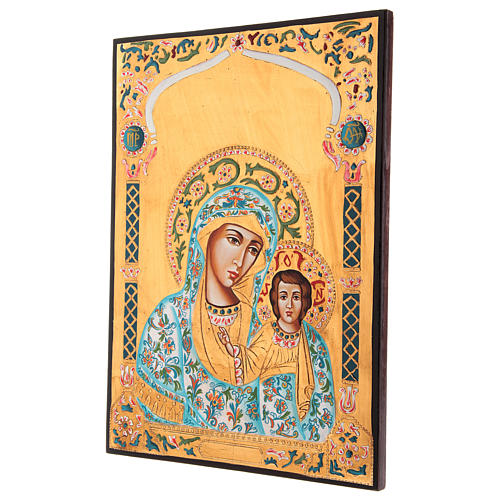 Ícone sagrado Virgem Kazan 3