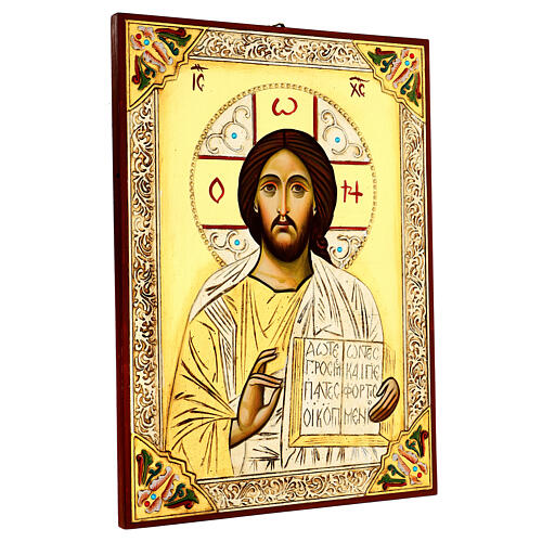 Ícone sagrado Cristo Pantocrator 3
