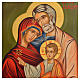 Ikone Heilige Familie 20x25 cm, Griechenland s3