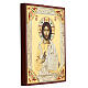 Christ Pantocrator icon, decorations in reilef s2