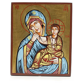 Ícones Pintados Roménia: Ícone Mãe de Deus alegria e consolo simples Ícones Pintados Roménia: Ícone Mãe de Deus alegria e consolo simples