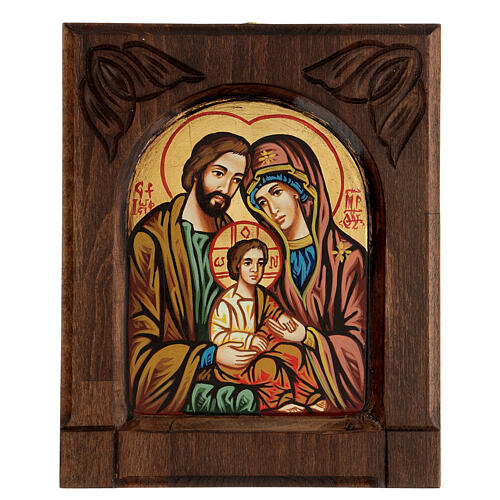 Byzantine icon of the Holy Family 1